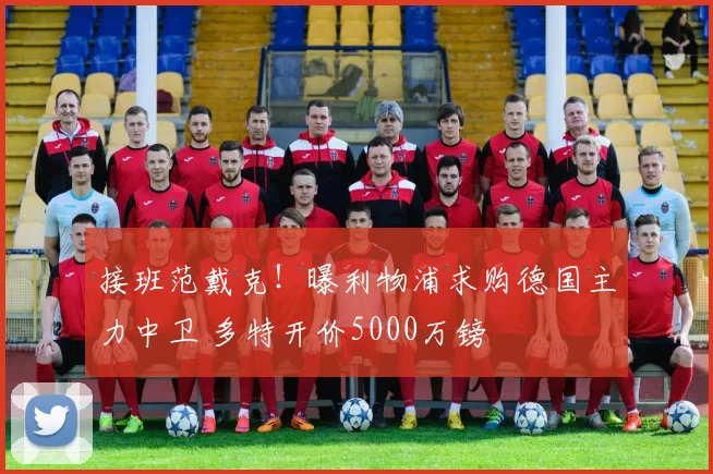 接班范戴克！曝利物浦求购德国主力中卫 多特开价5000万镑