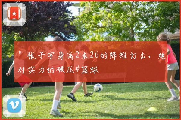 ＂张子宇身高2米26的降维打击，绝对实力的碾压#篮球